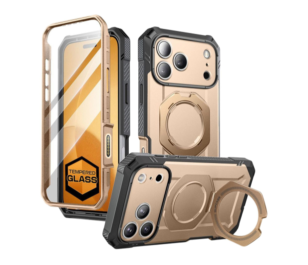 Supcase Ub Grip Pro Mag Magsafe do Iphone 17 Pro Max Desert Gold - 1359975 - zdjęcie